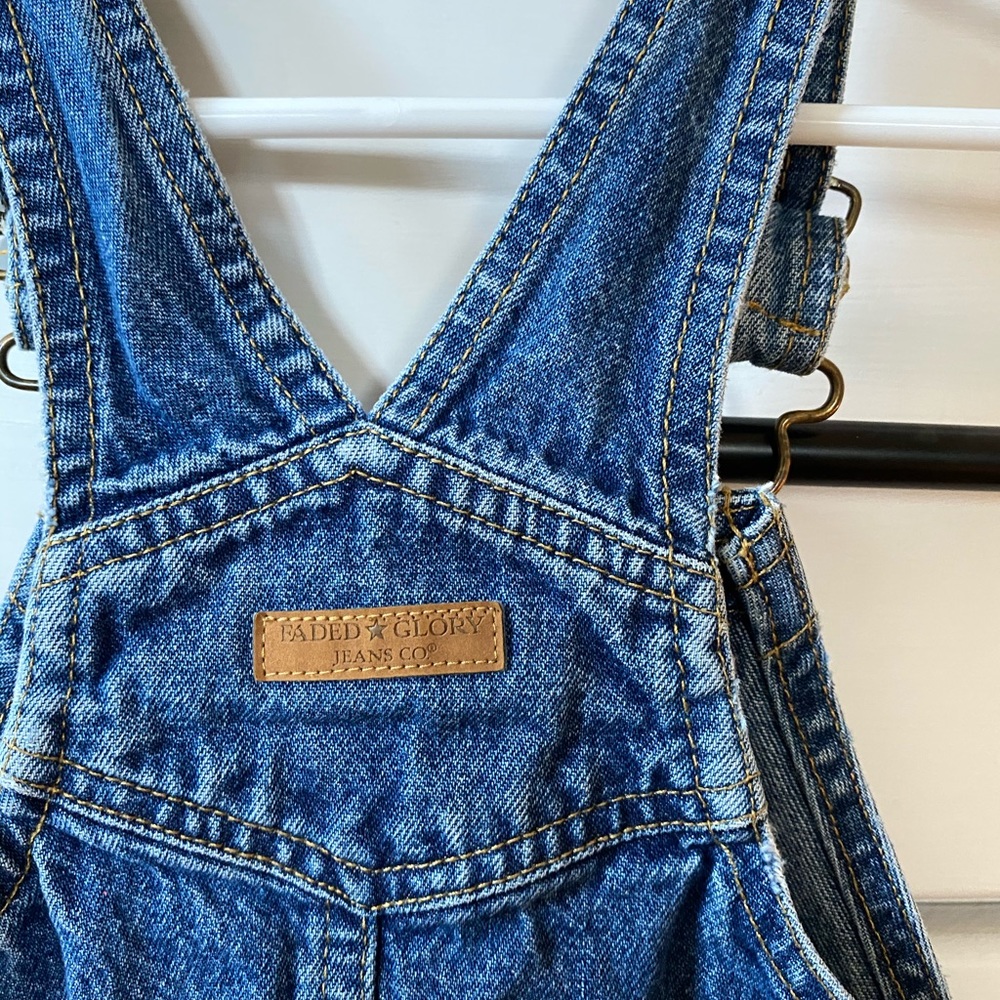 ADORABLE Faded Glory Denim Shortalls | 24 Mos.